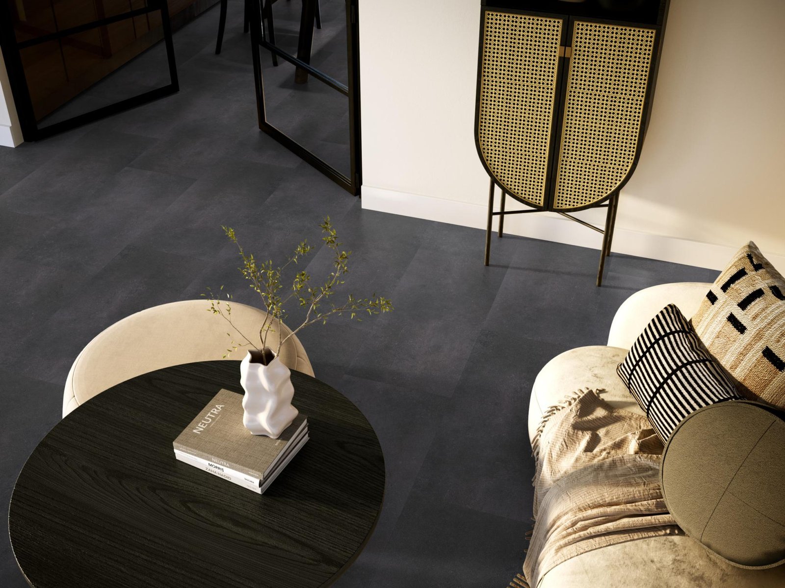 Sarino dryback anthracite sfeer