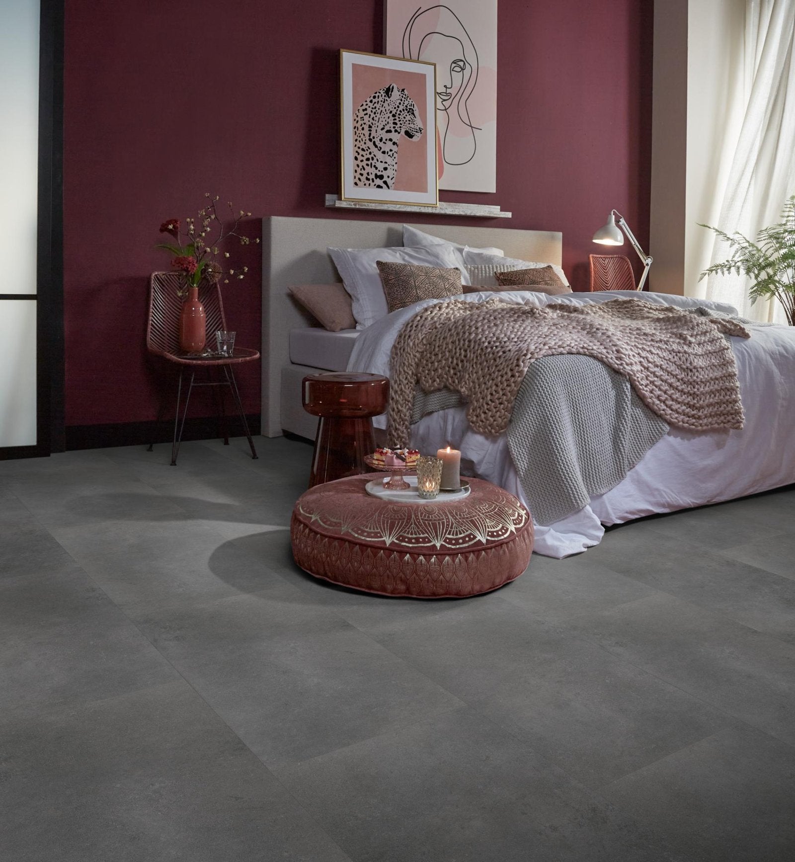 Sarino click dark grey sfeer