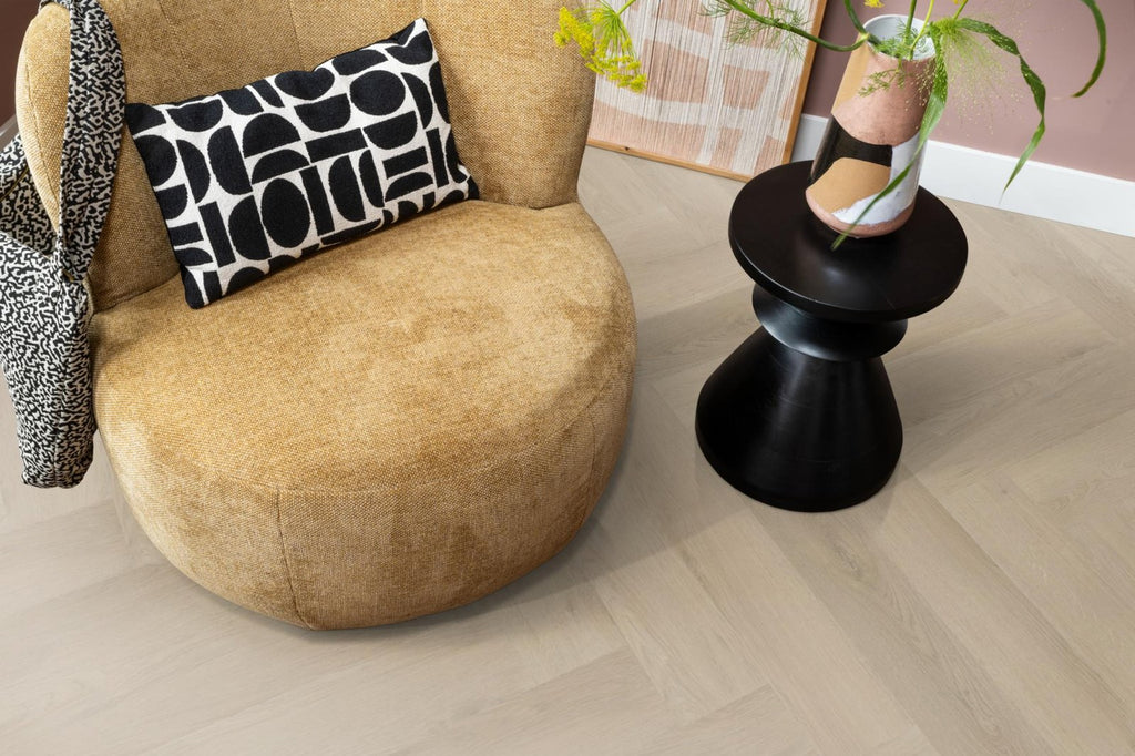 Spigato Navaro visgraat click beige sfeer