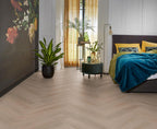 Spigato Navaro visgraat click dark oak sfeer