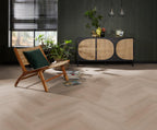 Spigato Navaro visgraat click dark oak sfeer