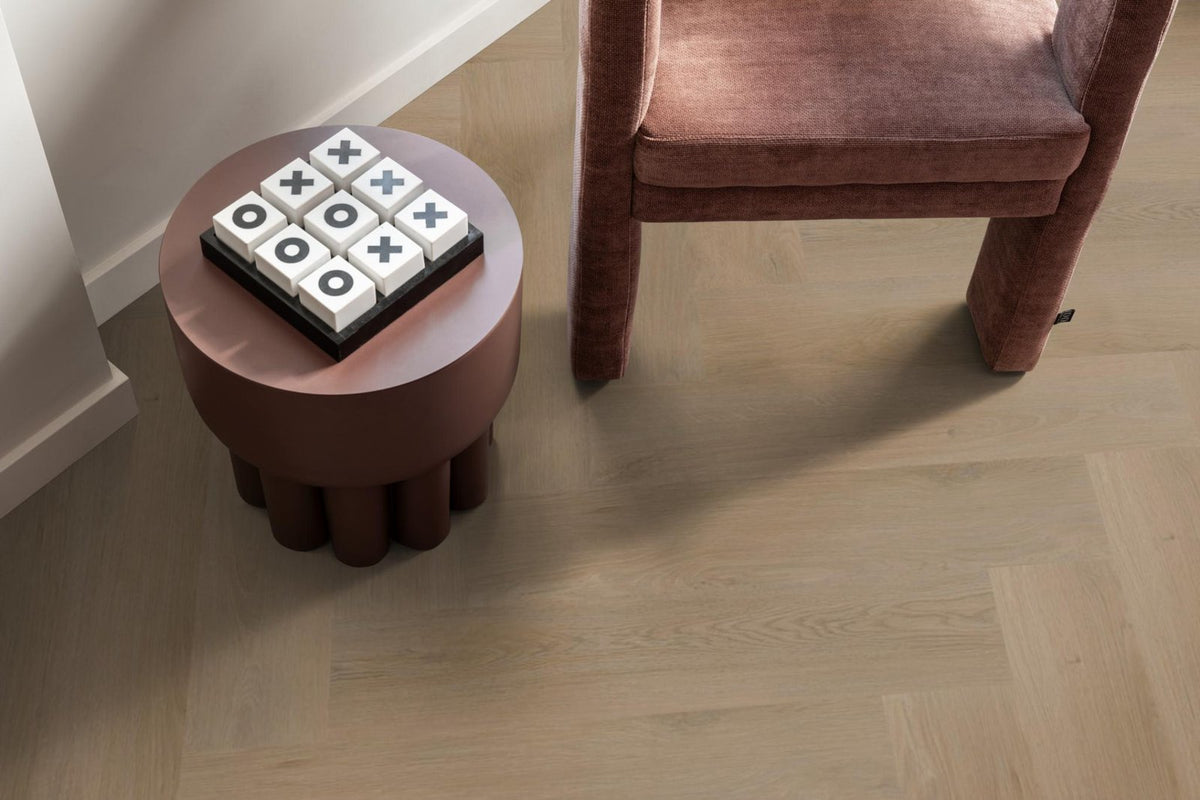 Spigato Navaro visgraat click natural oak sfeer