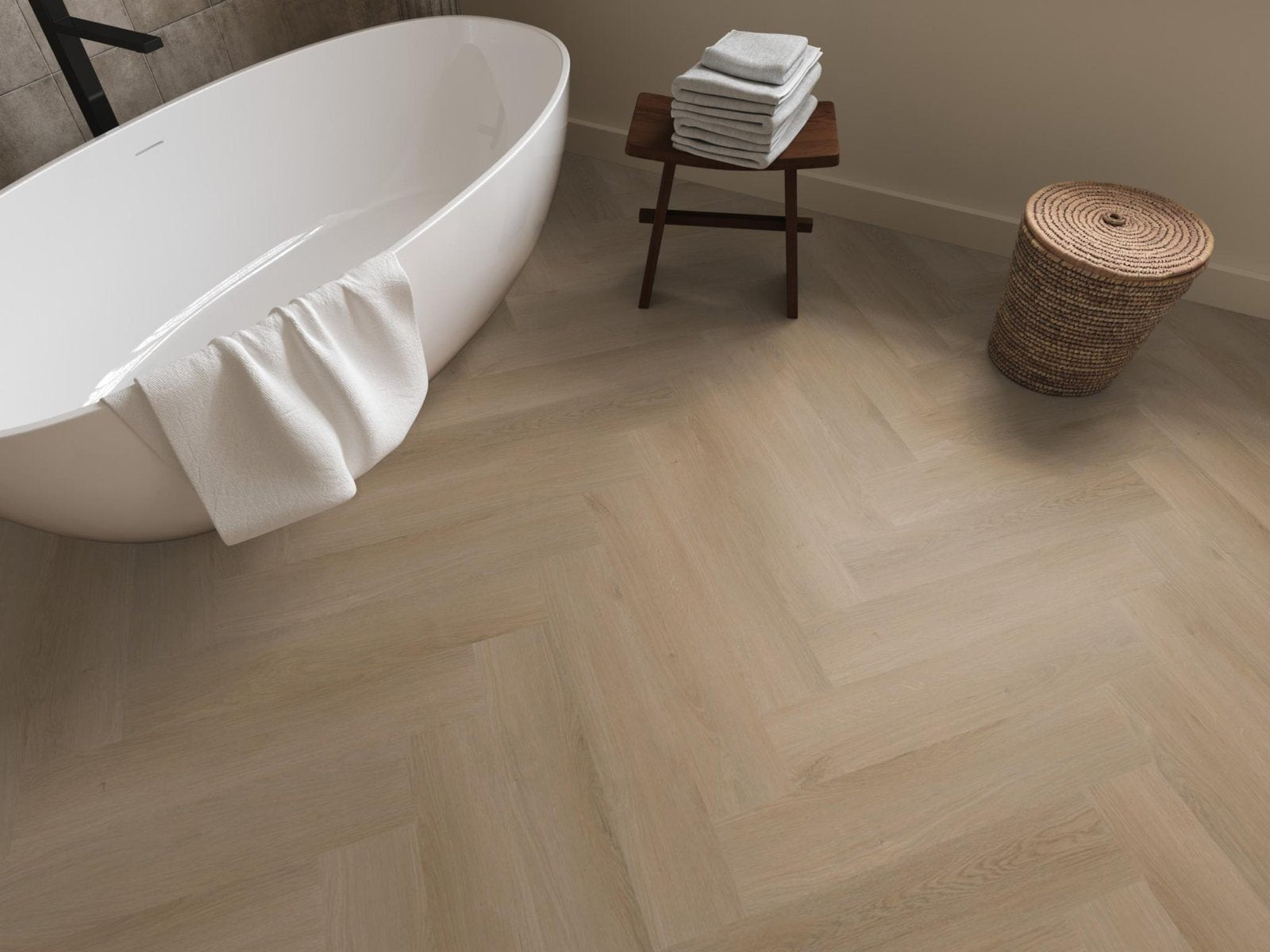 Spigato Navaro visgraat click natural oak sfeer