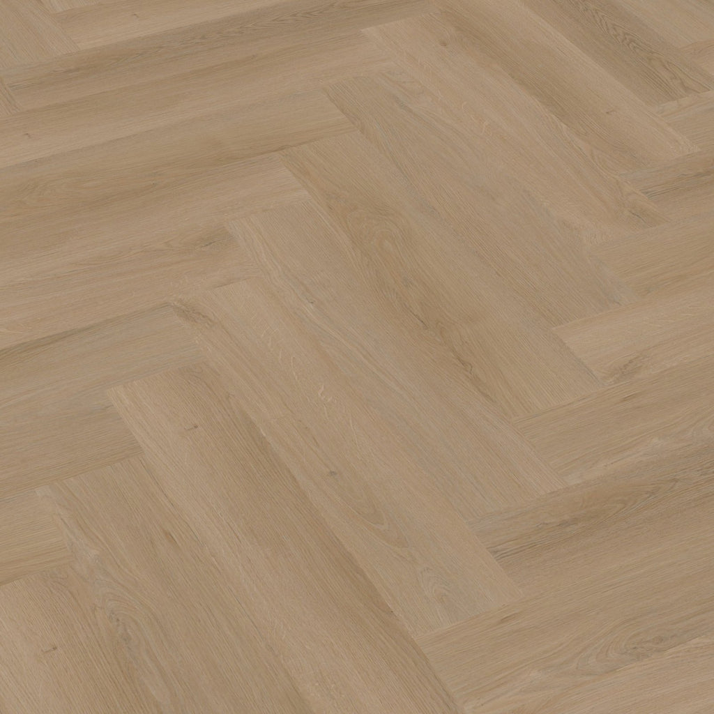 Spigato Navaro visgraat click natural oak 3D
