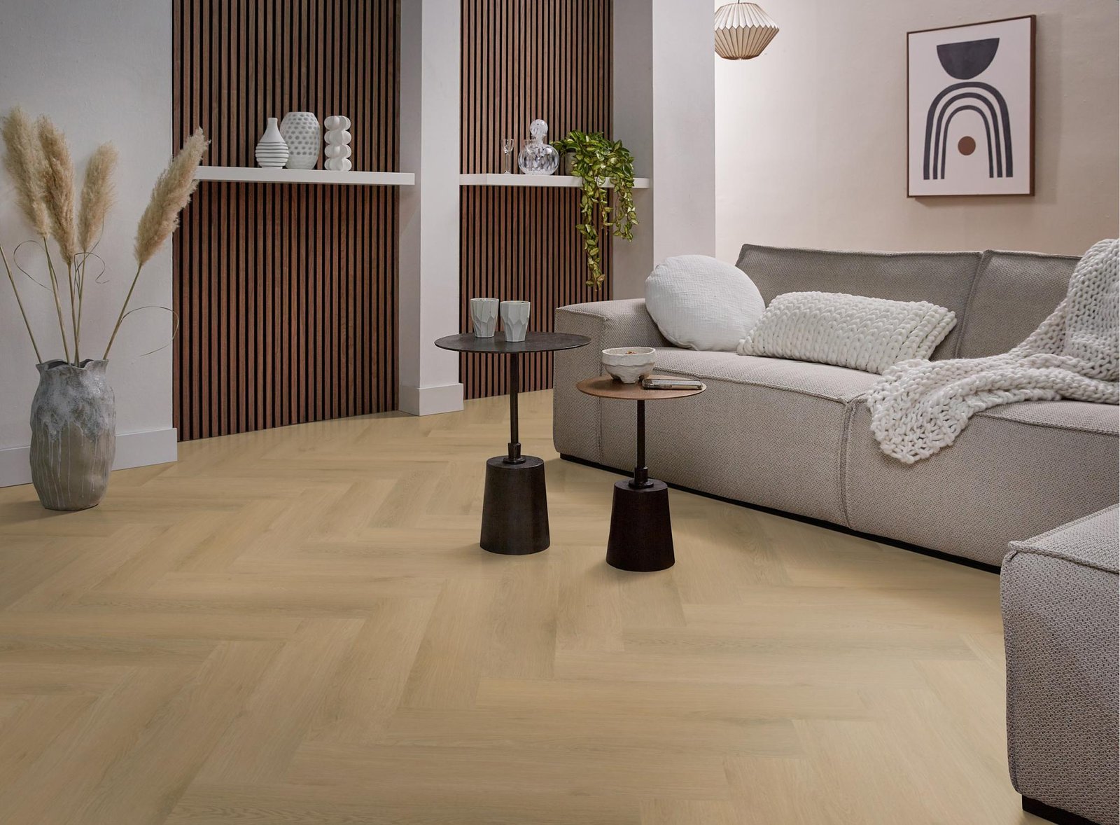 Spigato Navaro visgraat click light oak sfeer