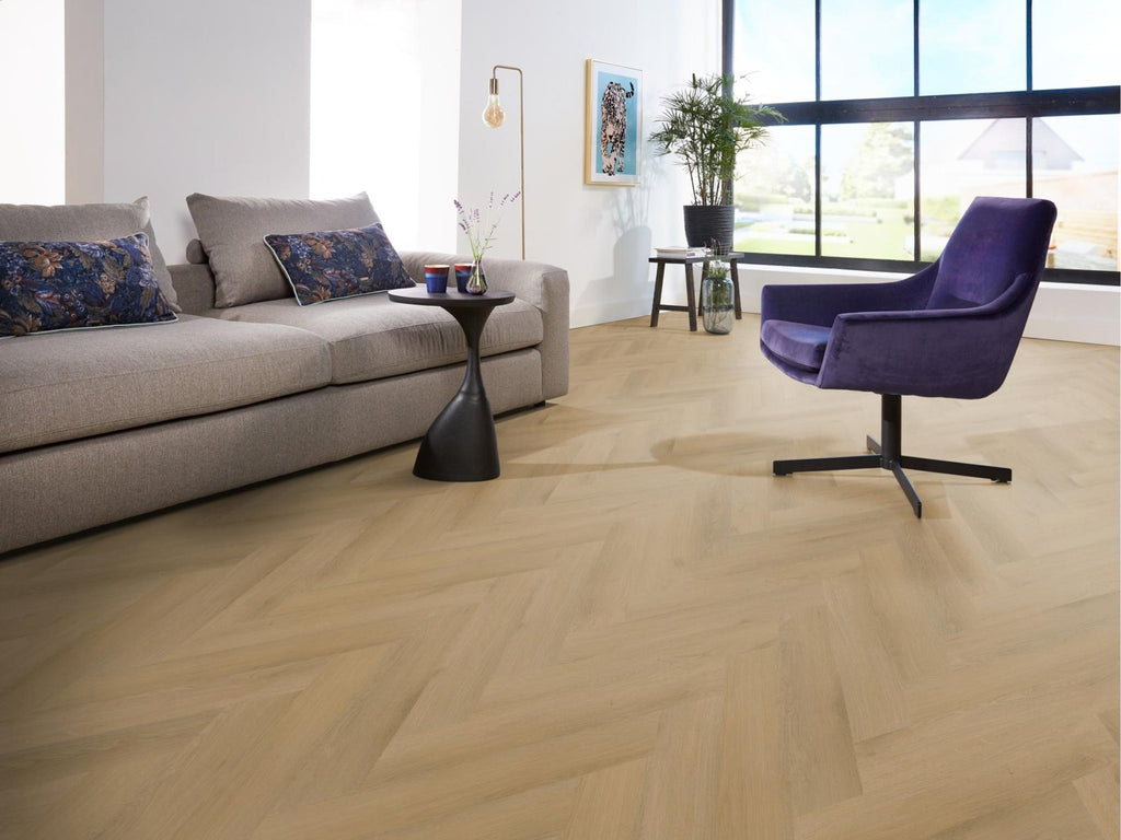 Spigato Navaro visgraat click light oak sfeer