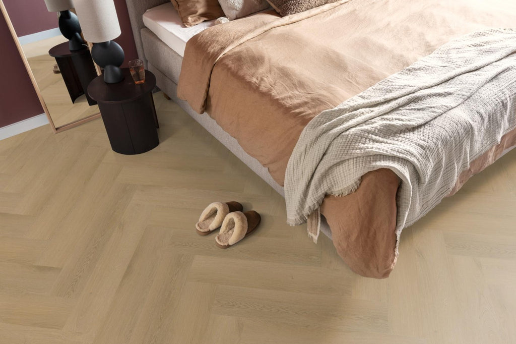 Spigato Navaro visgraat click light oak sfeer