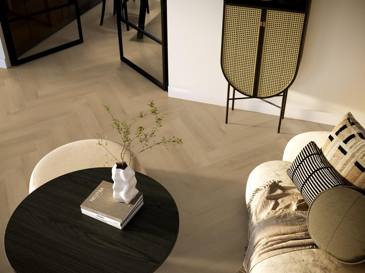Spigato Navaro visgraat click light oak sfeer