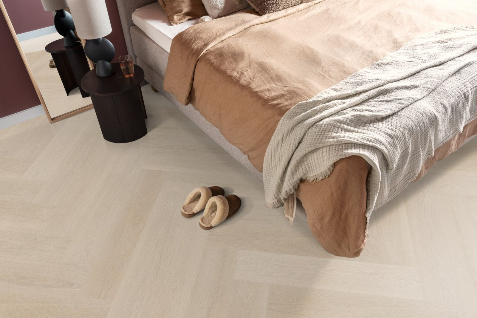 Spigato xl Soleno visgraat dryback beige sfeer