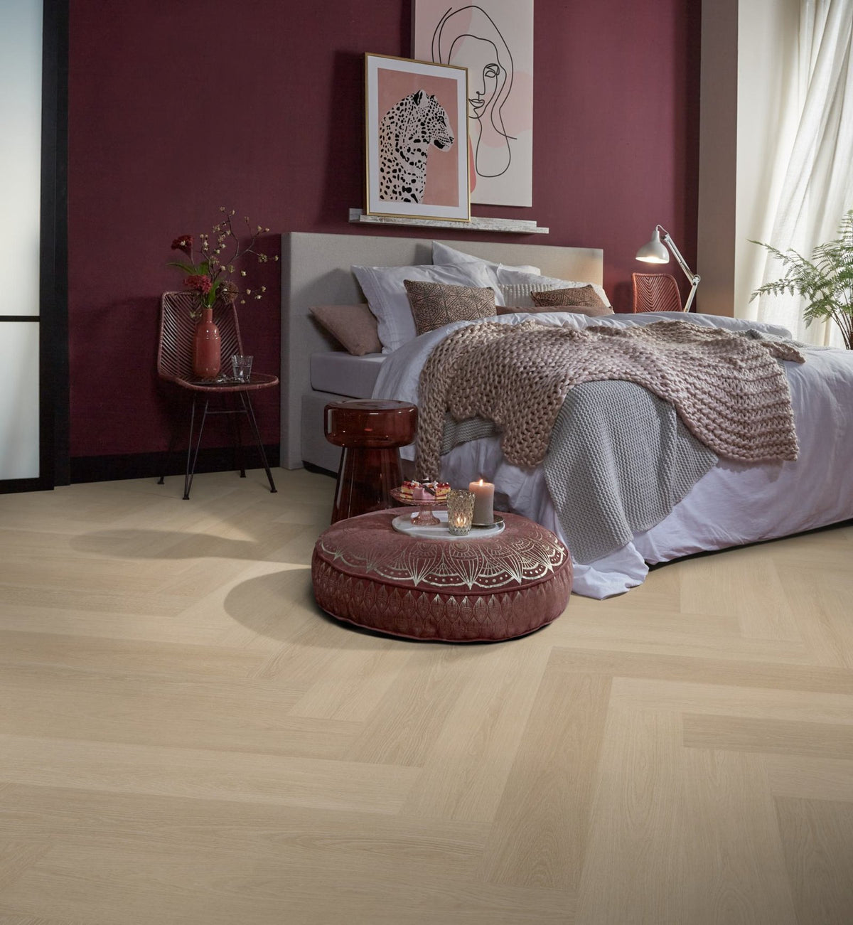 Spigato xl Soleno visgraat dryback natural sfeer