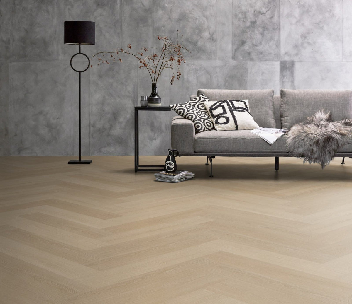Spigato xl Soleno visgraat dryback natural sfeer