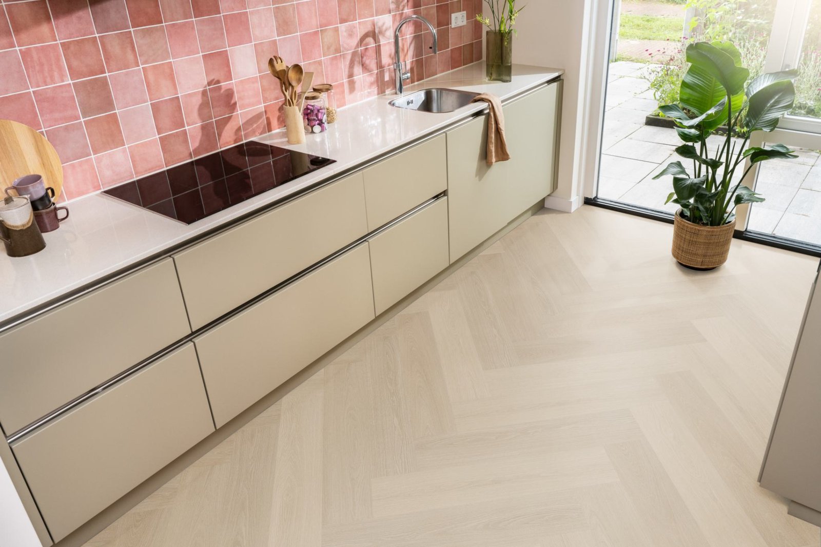 Spigato xl Soleno visgraat dryback natural sfeer