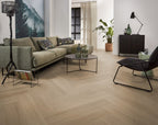 Spigato xl Soleno visgraat dryback warm oak sfeer