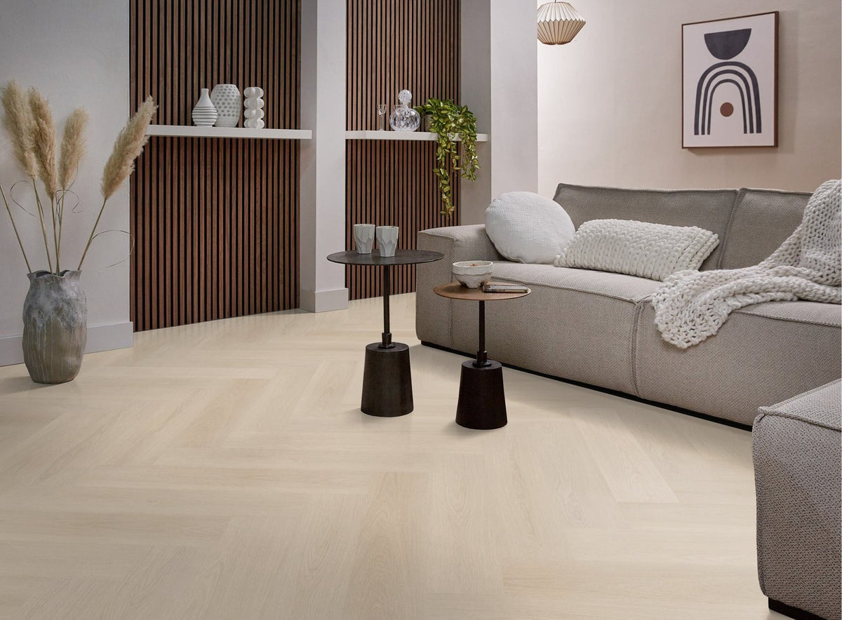 Spigato xl Soleno visgraat click SRC beige sfeer