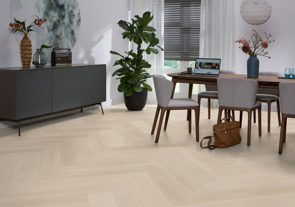Spigato xl Soleno visgraat click SRC beige sfeer