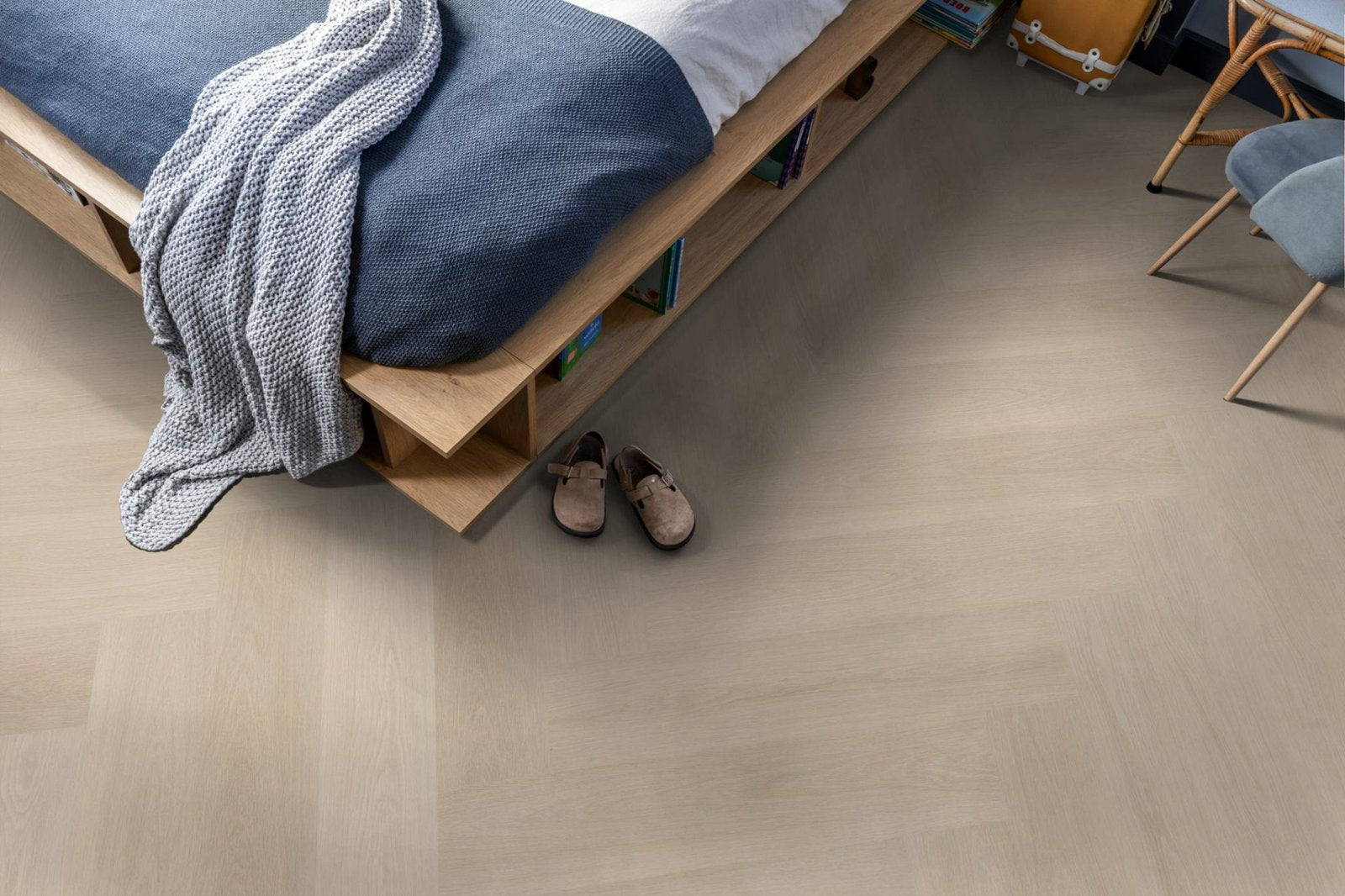 Spigato xl Soleno visgraat click SRC beige sfeer