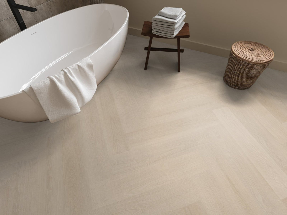 Spigato xl Soleno visgraat click SRC beige sfeer