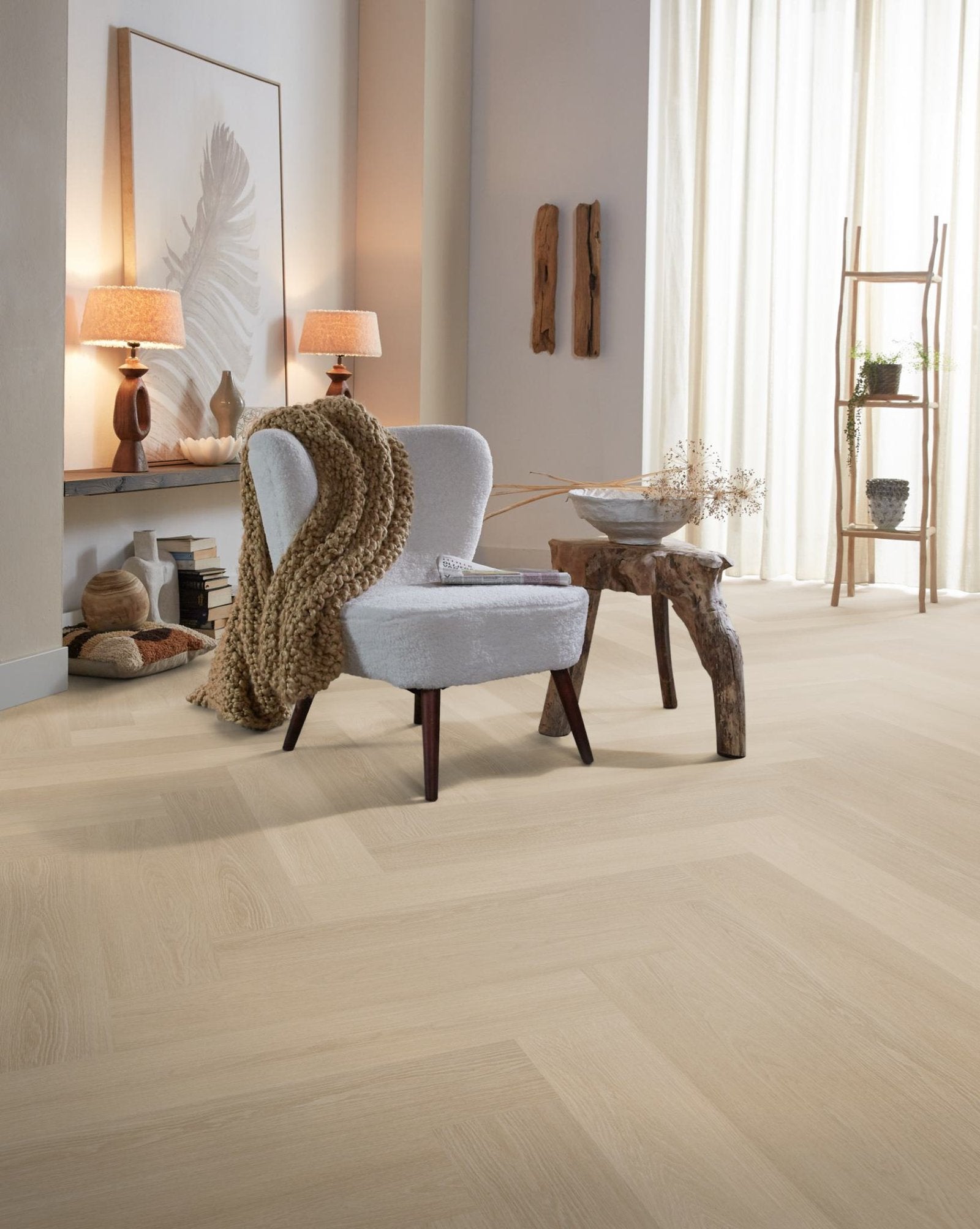 Spigato xl Soleno visgraat click SRC natural sfeer