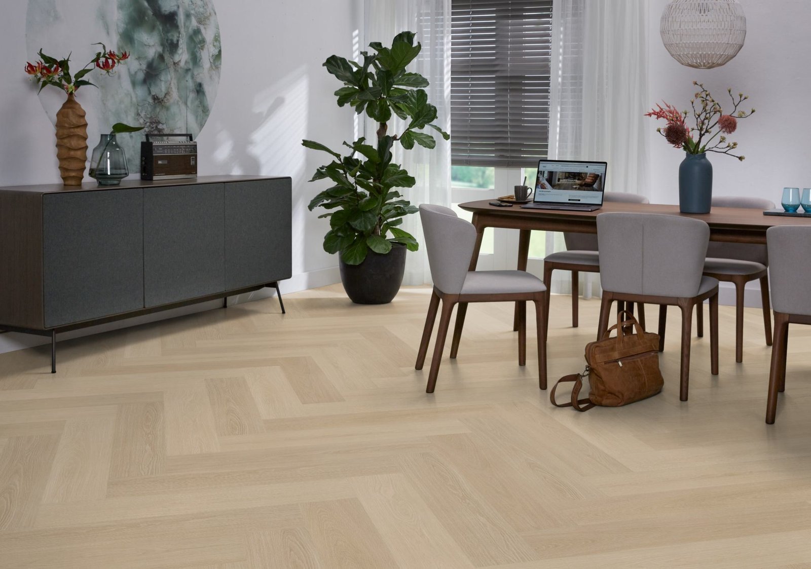 Spigato xl Soleno visgraat click SRC natural sfeer
