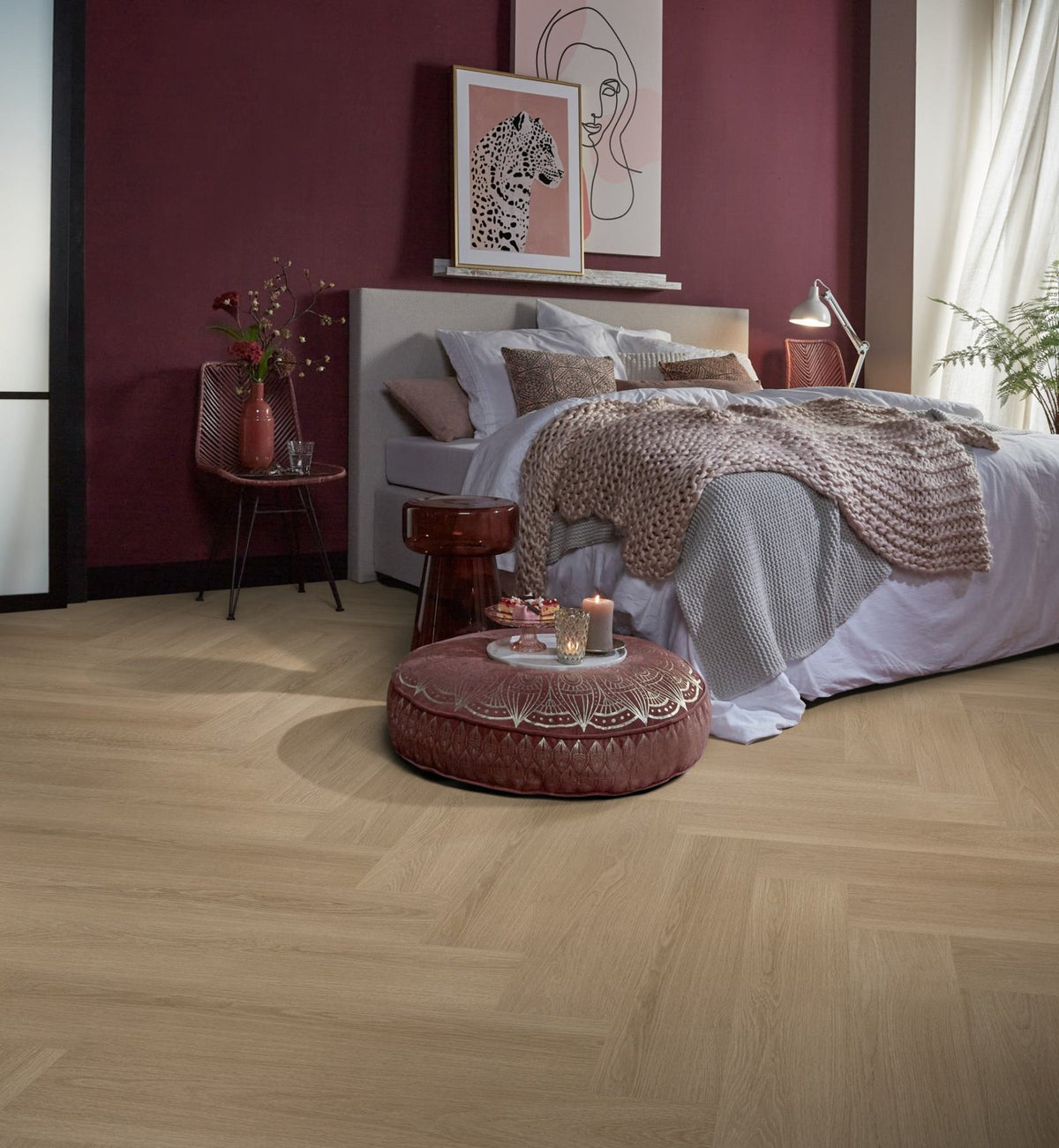 Spigato xl Soleno visgraat click SRC warm oak sfeer