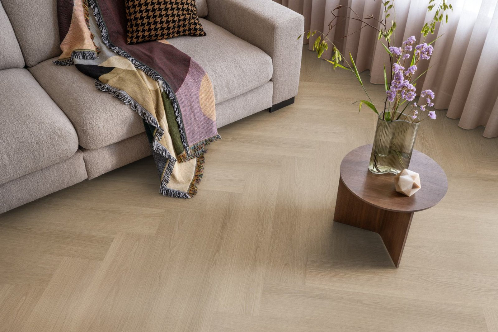 Spigato xl Soleno visgraat click SRC warm oak sfeer