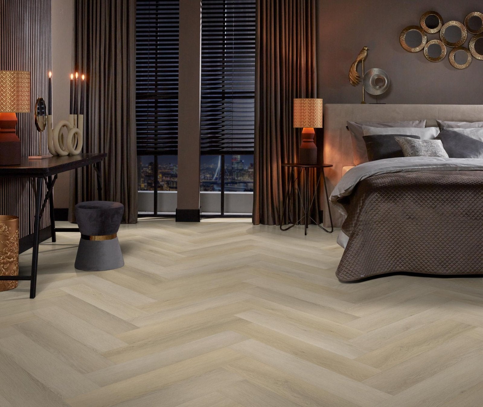 Spigato xl Marento visgraat dryback light oak sfeer