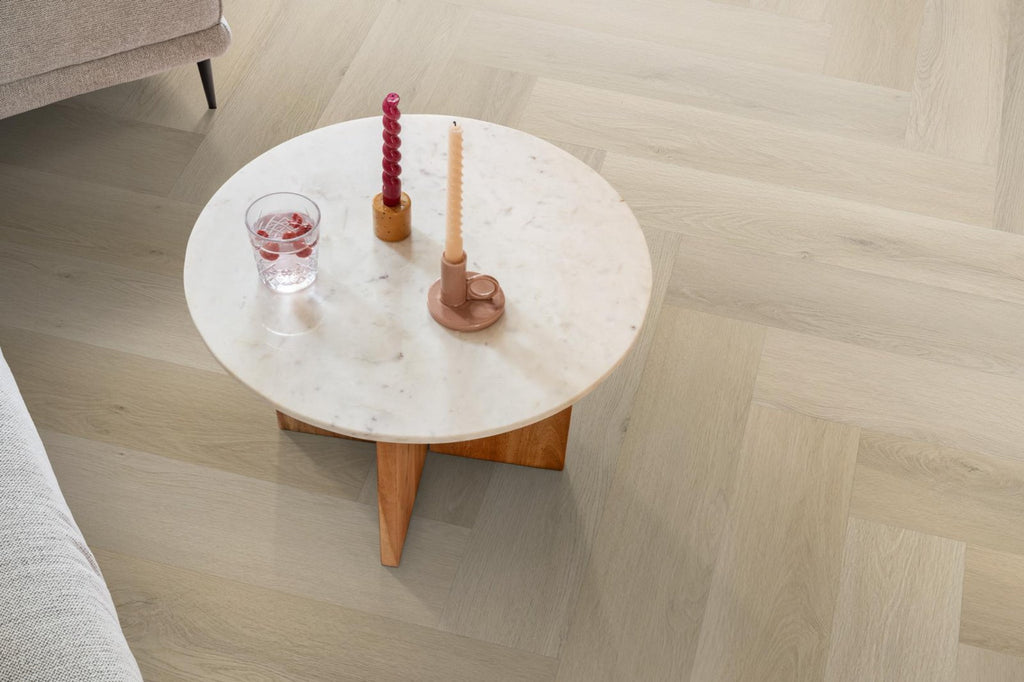 Spigato xl Marento visgraat dryback light oak sfeer