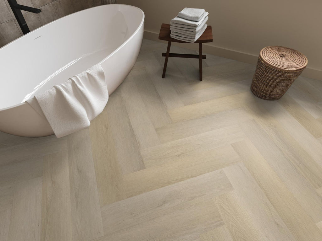 Spigato xl Marento visgraat dryback light oak sfeer