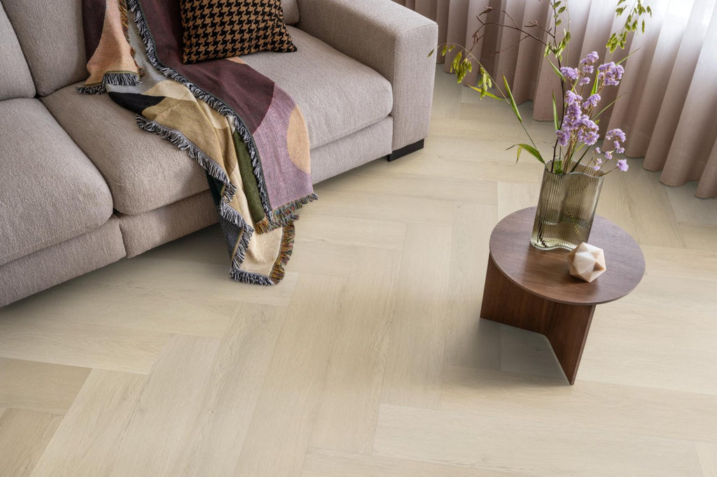 Spigato xl Marento visgraat dryback beige sfeer