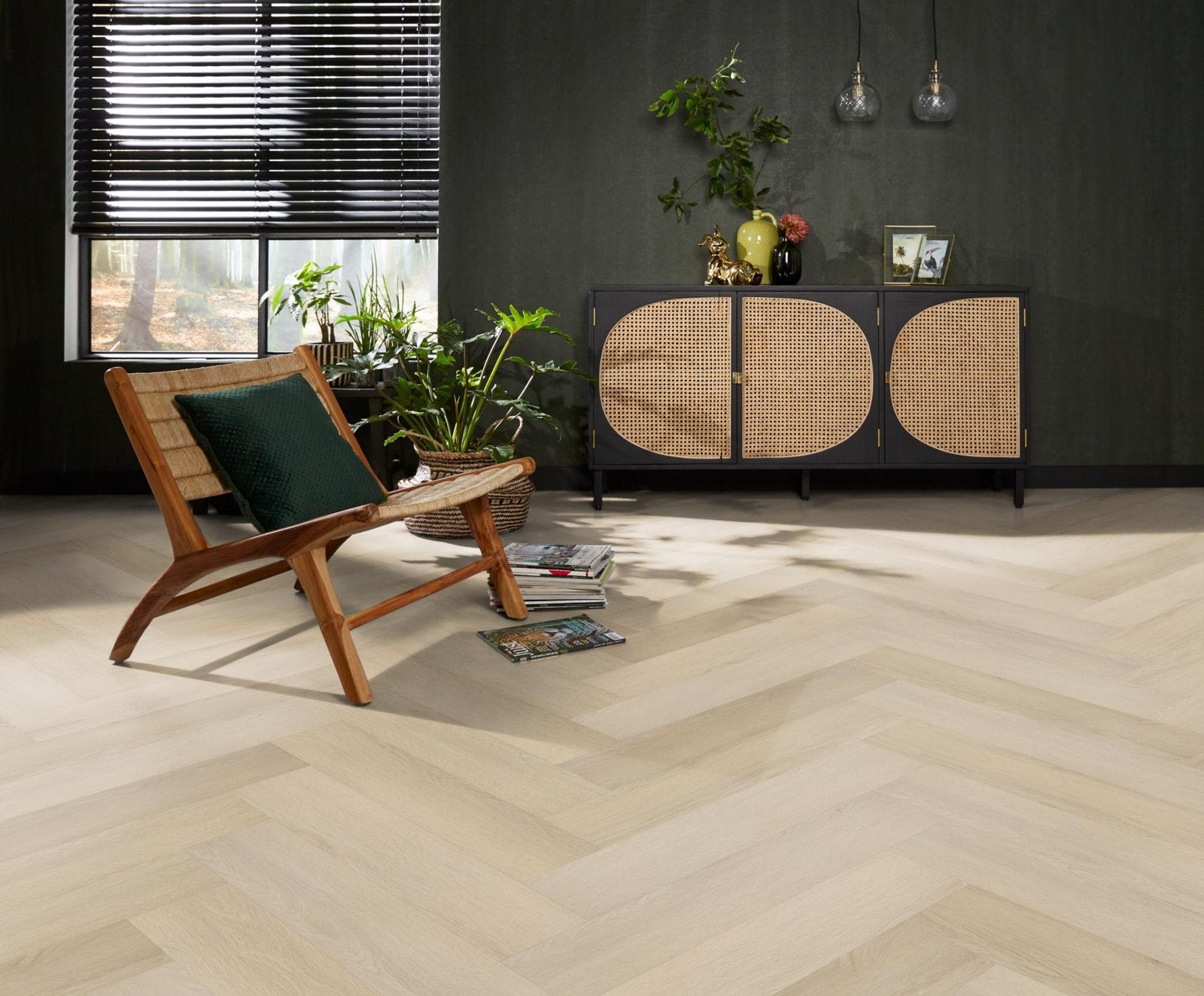 Spigato xl Marento visgraat dryback natural sfeer