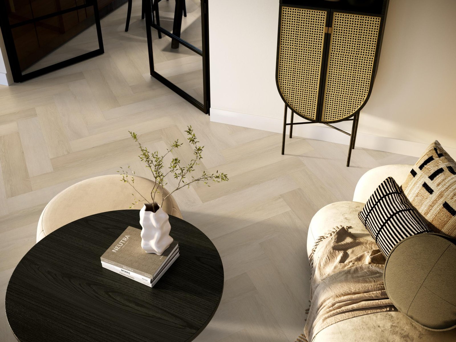 Spigato xl Marento visgraat dryback natural sfeer
