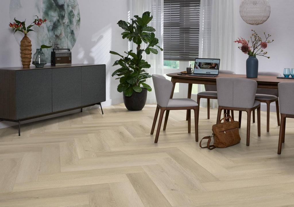 Spigato xl Marento visgraat dryback warm oak sfeer