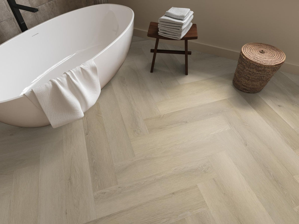 Spigato xl Marento visgraat dryback warm oak sfeer