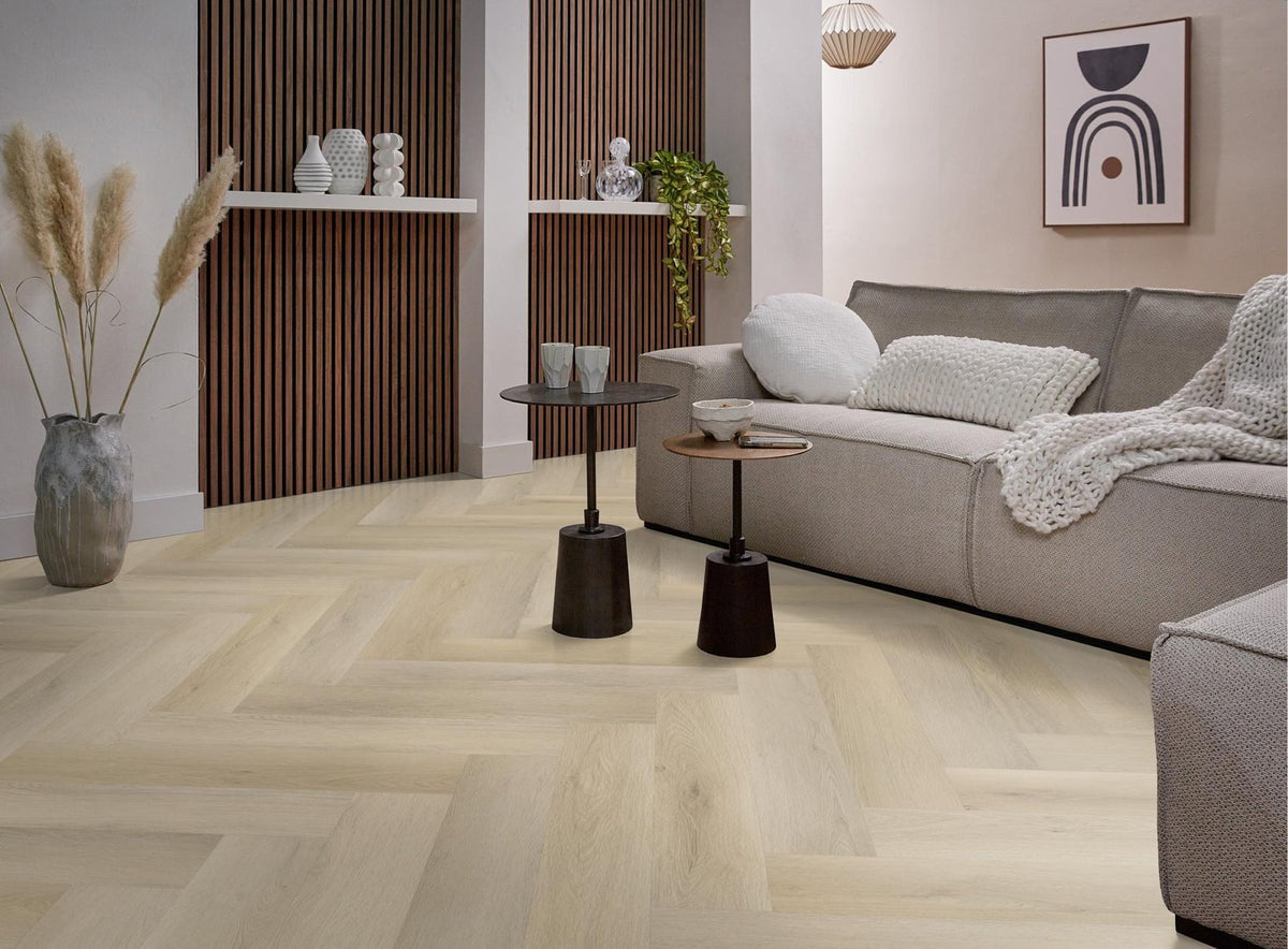 Spigato xl Marento visgraat click SRC light oak sfeer