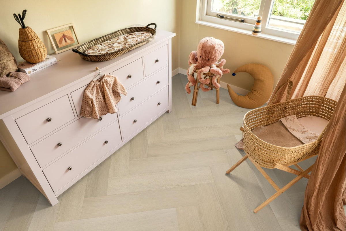 Spigato xl Marento visgraat click SRC beige sfeer