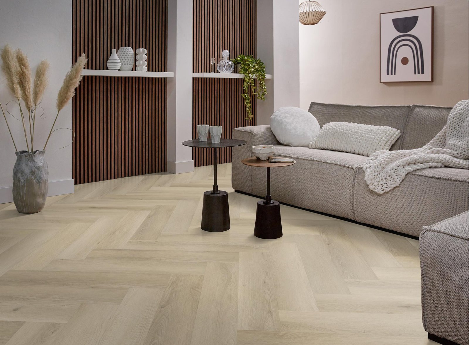 Spigato xl Marento visgraat click SRC warm oak sfeer