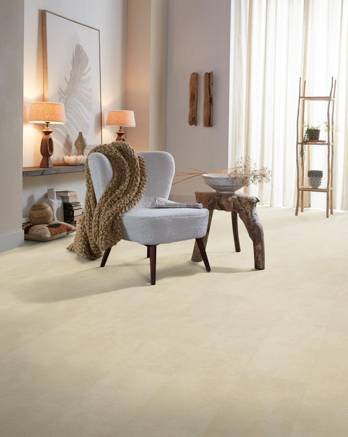 Viretto dryback warm beige sfeer