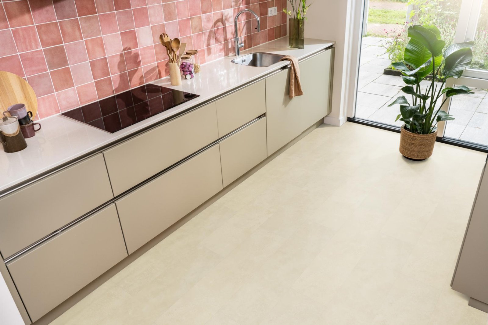 Viretto dryback warm beige sfeer