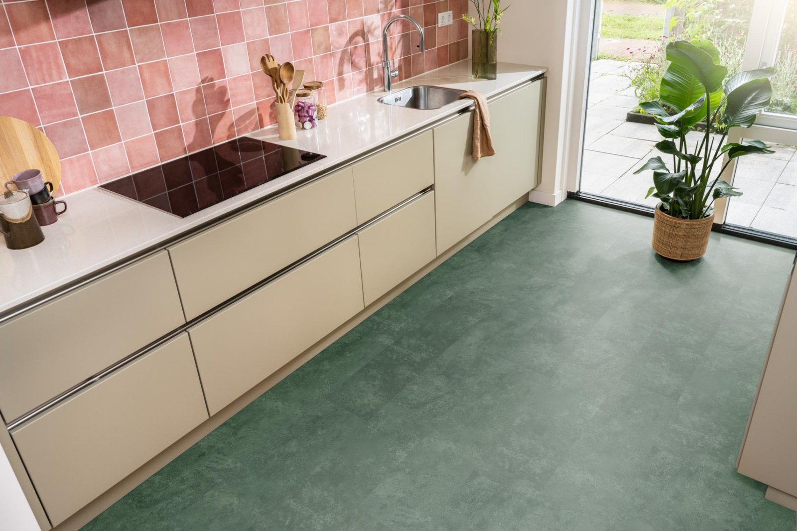 Viretto dryback dark green sfeer