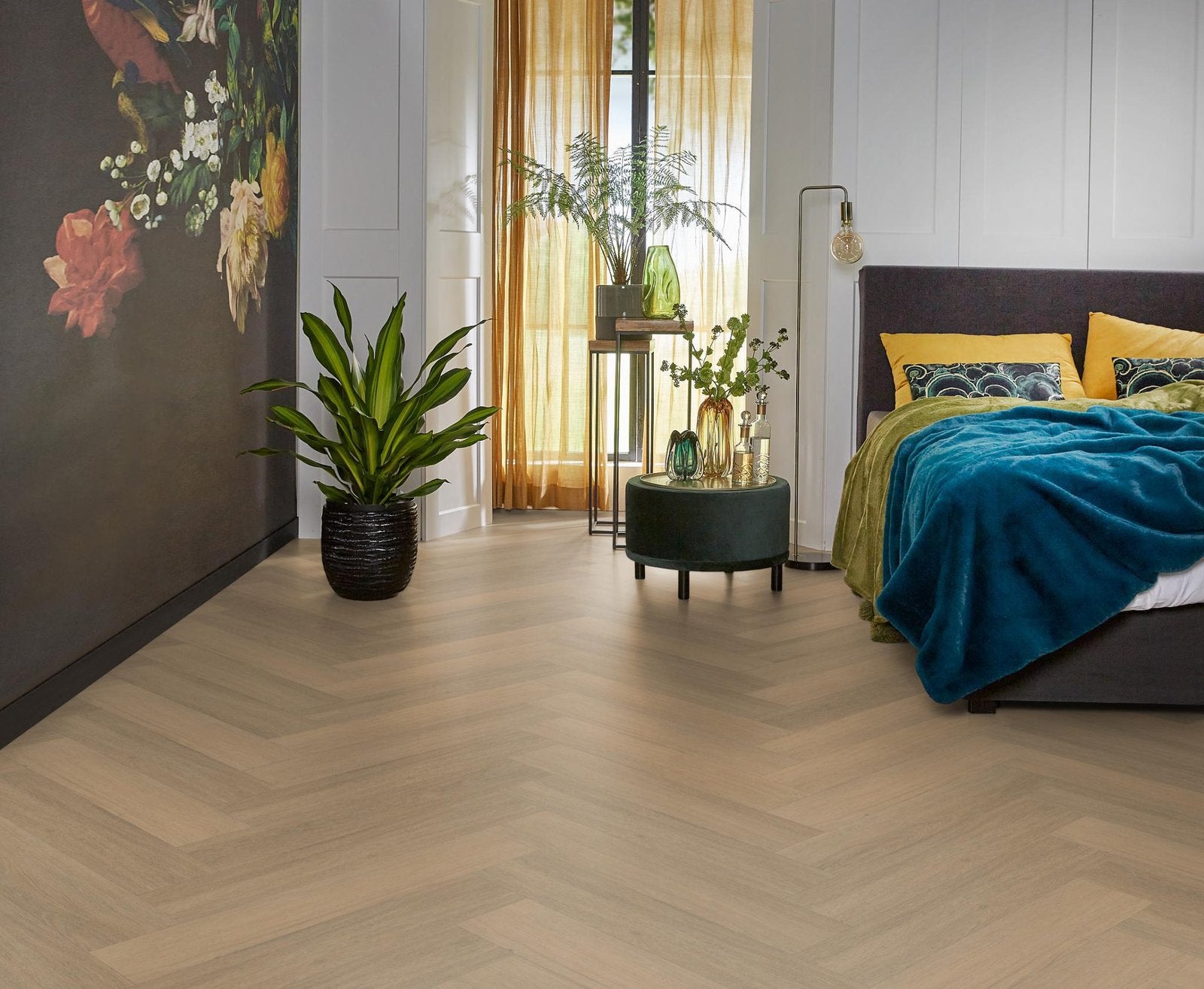 Spigato Viranto visgraat dryback warm natural sfeer
