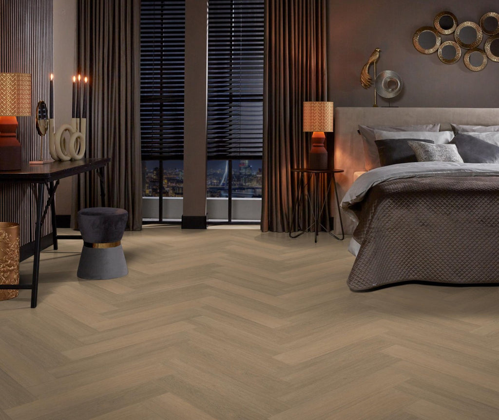 Spigato Viranto visgraat dryback warm natural sfeer