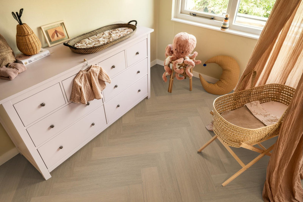 Spigato Viranto visgraat dryback warm natural sfeer