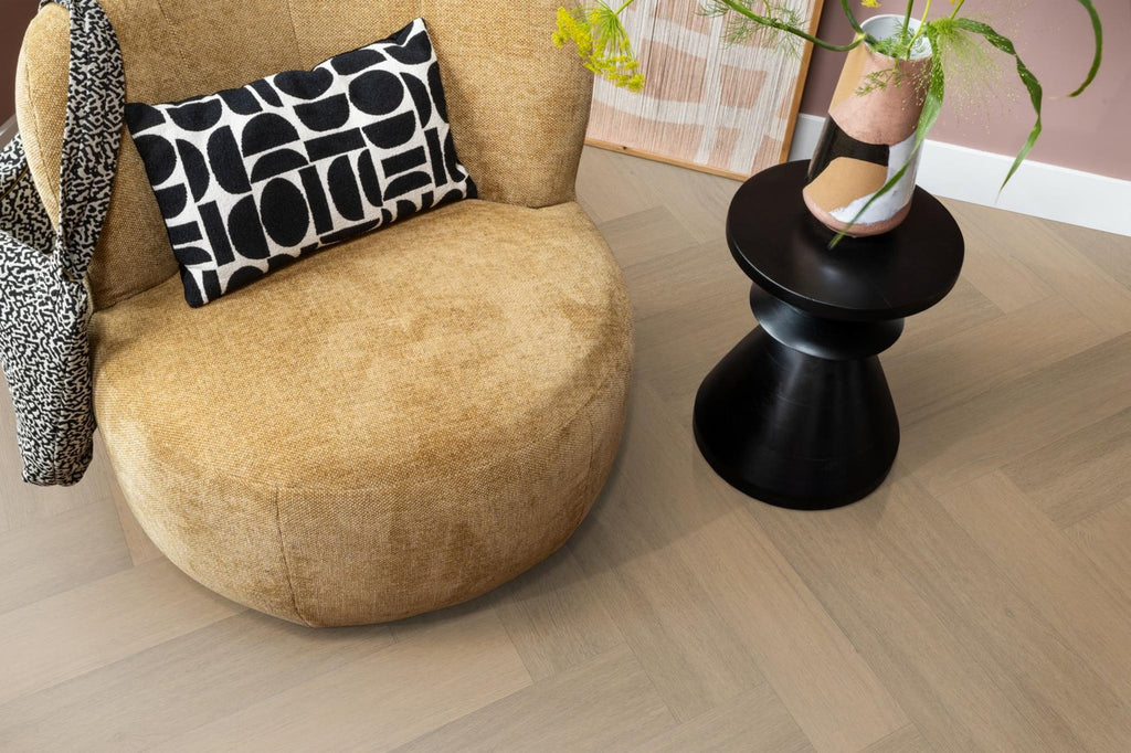 Spigato Viranto visgraat dryback warm natural sfeer