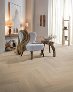 Spigato Viranto visgraat dryback warm beige sfeer