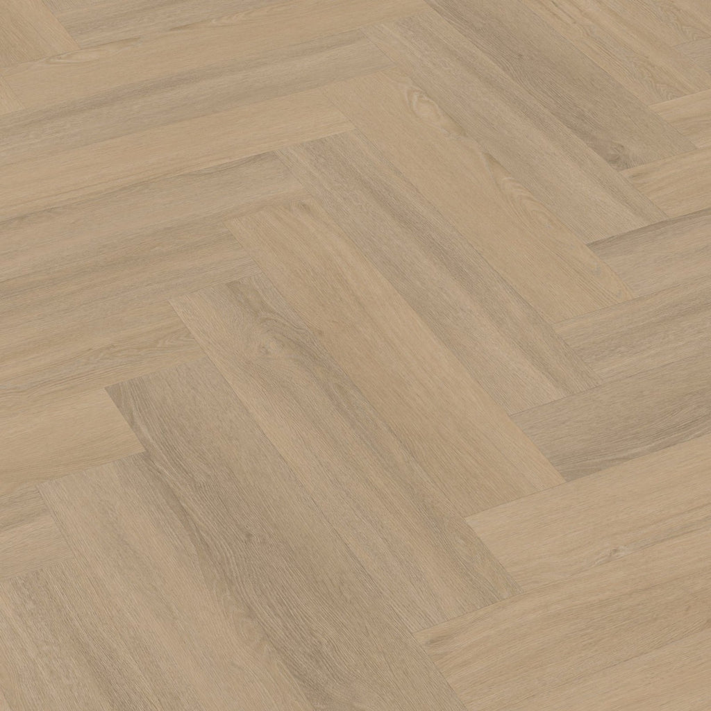 Spigato Viranto visgraat click SRC warm beige 3D