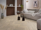 Spigato Avanto visgraat smal dryback beige sfeer