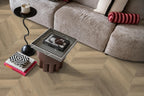 Spigato Avanto hongaarse punt dryback beige sfeer