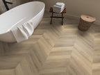 Spigato Avanto hongaarse punt dryback beige sfeer