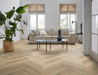 Spigato Avanto hongaarse punt dryback beige sfeer