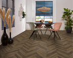 Spigato Avanto visgraat dryback warm brown sfeer